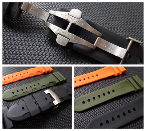 panerai titanium deployment buckle|original Panerai watch strap.